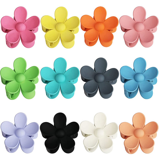 Flower hair clips